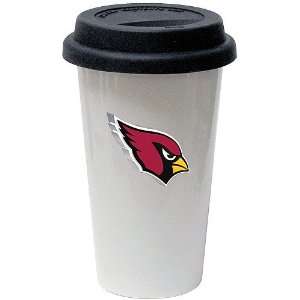   Cardinals 10Oz Porcelain Coffee Mug With Lid