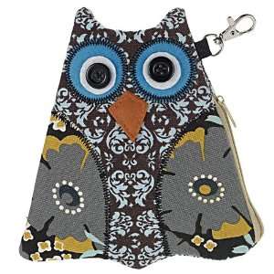  Patchwork Owl Coin Bag (C) 