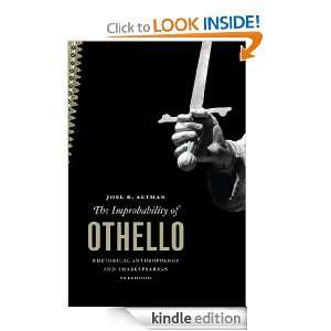  The Improbability of Othello eBook Joel B. Altman Kindle 