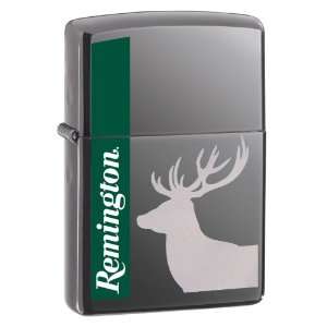  Zippo Remington Deer Black Ice Pocket Lighter