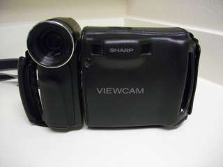 SHARP Viewcam VL H410U Hi8 Hi Fi Stereo LCD Liquud Crystal Video Works 