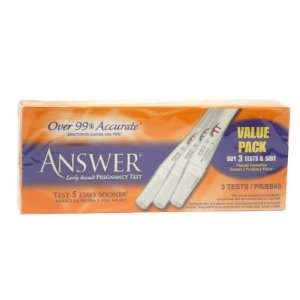    Answer Early Result Pregnancy Test 3ct