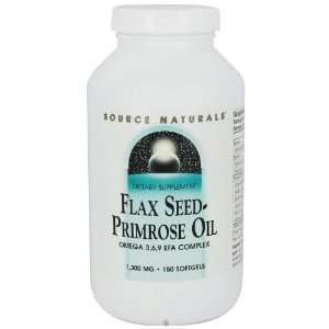  Flax Seed Primrose Oil 1300 mg 180 Softgels Health 