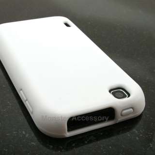 White Silicone Soft Skin Gel Case Cover For LG myTouch (T Mobile 