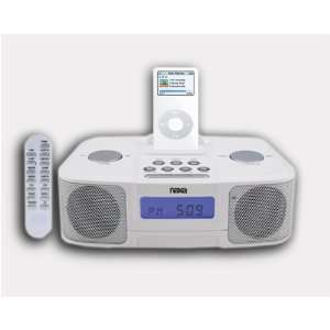   Clock Radio with Docking Station for iPod: MP3 Players & Accessories