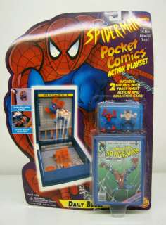 1994 Toy Biz Spiderman Pocket Comics Spiderman & Smythe  