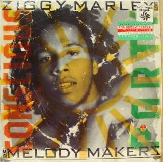 ZIGGY MARLEY conscious party LP vinyl 1 90878 VG 1988  