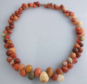 Neolithic stone beads antique agate  