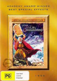 THE TEN COMMANDMENTS Gold EdNEW R4 DVDCharlton Heston  