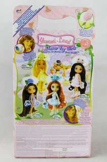Yummi Land Flower Pop Girls Libby Lynn Lily 6 Scented Doll Pet  