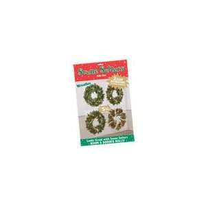  Christmas Wreaths Scene Setter Add Ons Poster Holiday Wall 