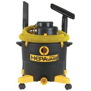   Vacuum with Hepa Filter, 12 Foot by 1 1/2 Inch Hose