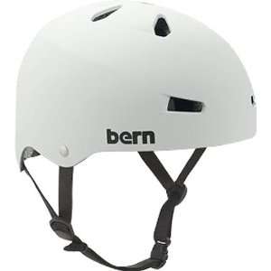   Bern Macon Matte White Xlarge Helmet Skate Helmets