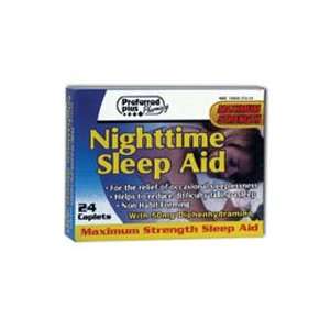  Preffered Plus Nighttime Sleep Aid Tablets   24 Ea Health 