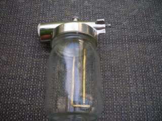 Rainbow Vacuum Cleaner Attachment Sprayer Glass Bottle Jar Accessory 