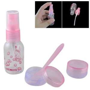   Cosmetic Plastic Container 30ML Spray Mist Bottle Stick Pink Beauty