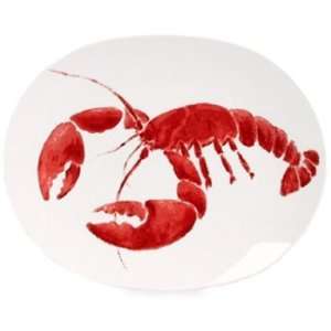  Studio Nova Red Lobster Oval Platter 12.5 Kitchen 