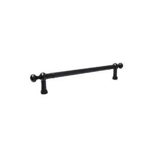  Bead end oversized 8 centers door pull in patine black 11 