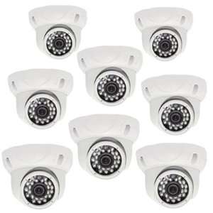  (8) Pack of 560TVL Security Indoor Surveillance Camera 