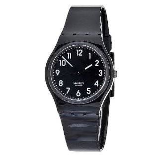 com Swatch Mens SUIB400 quartz,chronograph black dial plastic Watch 