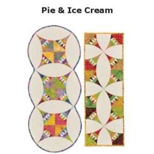    Pie and Ice Cream Table Runner Pattern Arts, Crafts & Sewing