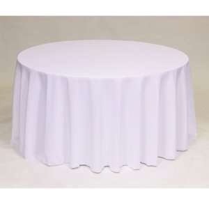  120 Inch Round Polyester Tablecloth