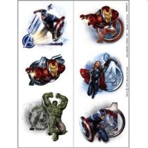  The Avengers Party Temporary Tattoos (2 sheets   12 