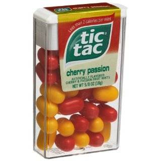 Tic Tac Cherry Passion Mints, 0.625 Ounce Dispensers (Pack of 48) by 