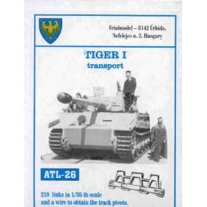  Tiger I Transport Type Tank Track Link Set (210 Links) 1 