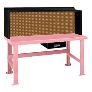  Pink Elephant Workbench With Alpha Drawer and Riser With 