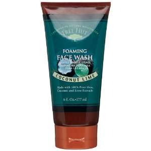  Tree Hut Foaming Face Wash, Coconut Lime, 6 Ounce Tube 