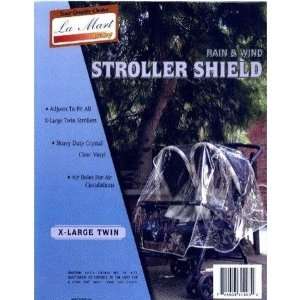   Weather Shield for Side By Side Strollers (X Large Twin) Baby