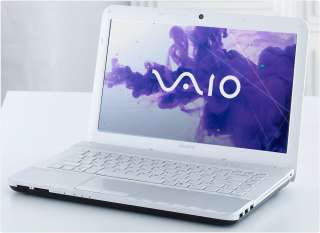 The 14 inch VAIO EG3 series laptop in white