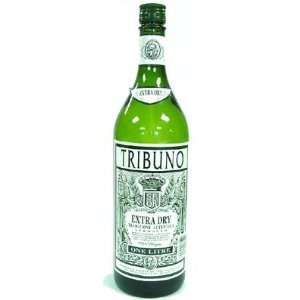  Tribuno Extra Dry Vermouth 1 L: Grocery & Gourmet Food