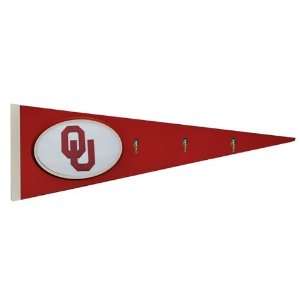   University of Oklahoma Sooners Wall Hat & Coat Rack