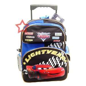 Disney Cars Rolling Wheeled Backpack Luggage Toys & Games