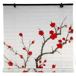  Cherry Blossom Shoji Window Blinds   48 Wide