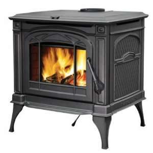 1400CP Cast Iron EPA Wood Burning Stove With Ceramic Glass 
