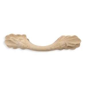   Horizontal Wood Pull, Hand Carved Maple(HNDL 2H M)