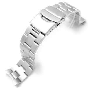   Steel Oyster Straight End Watch Band for Seiko SKX007 